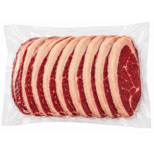 PICANHA BOVINA FATIADA PECA VACUO - Porcao 1100g.